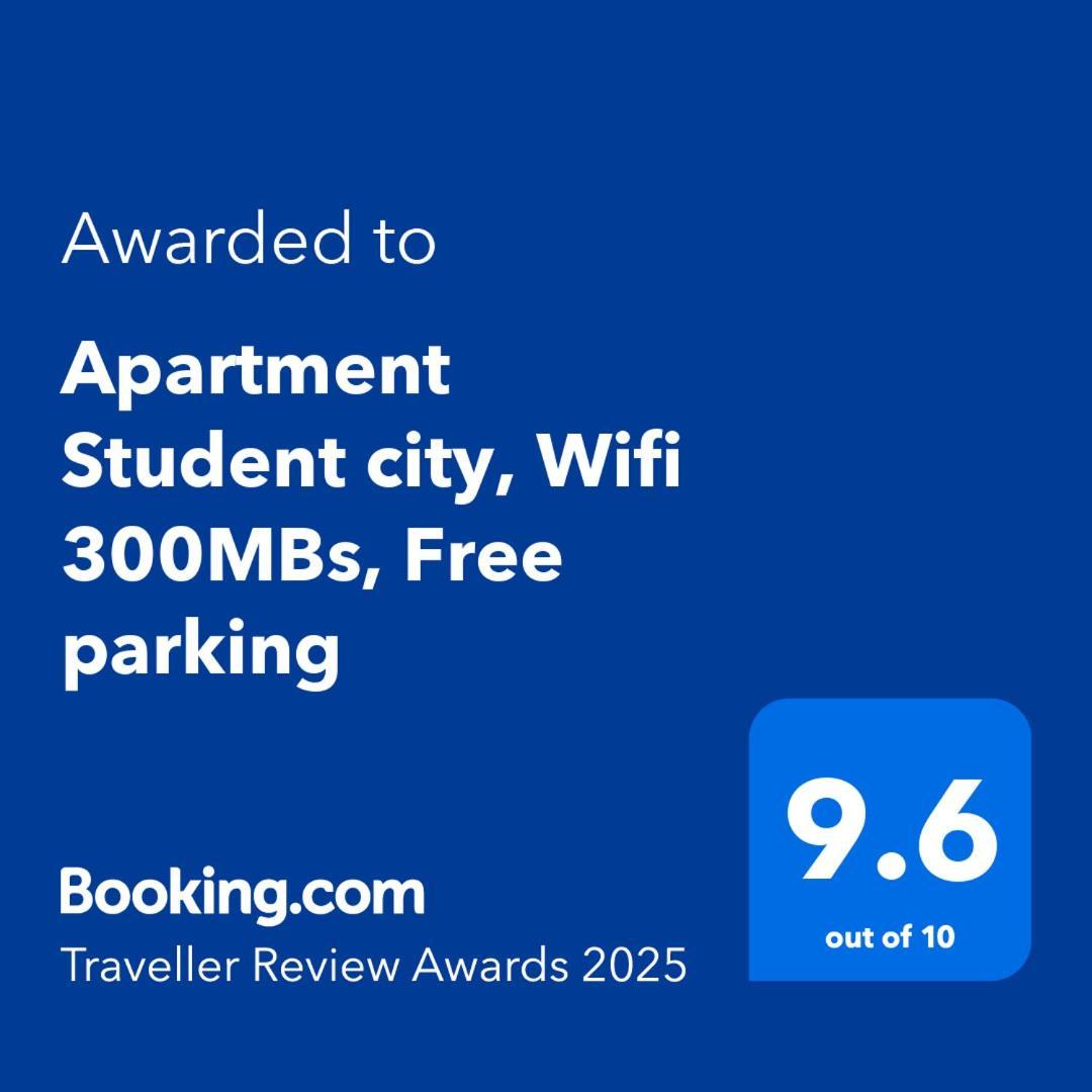 Apartment Student City, Wifi 300Mbs Beograd Eksteriør billede
